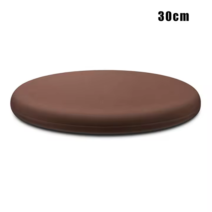 Cojín de espuma de memoria redondo cómodo transpirable para cubierta de taburete lavable mat para dormitorio cocina y sala de estar - 1