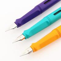 Pluma estilográfica de varios colores para estudiantes, suministros de papelería escolar, de tinta, calidad de lujo, a la moda, 777 - details 1