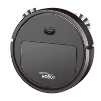 Robot aspirador inteligente 3 en 1, máquina de limpieza del hogar, aspiradora automática, negro - details 0