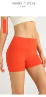 Pantalones cortos de Yoga de cintura alta para mujer, mallas transpirables con Control de barriga para gimnasio, Fitness y correr - details 5