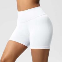 Pantalones cortos de gimnasio ajustados de estiramiento alto cómodos respirables deportivos de cintura para mujer, ropa deportiva para mujer para - details 6