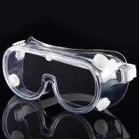 Gafas de seguridad Protección ocular ajustable de visión amplia Lente transparente Gafas antivaho Gafas suaves y ligeras Gafas de seguridad - details 3