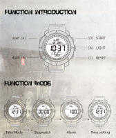 NORTH EDGE TANK reloj de hombre hora mundial 50 metros resistente al agua - details 7