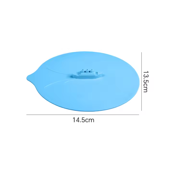Tapa de Olla Walfos de Silicona Tapa de Jet para Cocinar Resistente a Altas Temperaturas Antideslizante para Microondas Uso Doméstico y Cocina Material de Plástico y Silicona - 1