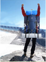 Mochila GRANDE para senderismo y montañismo para hombre, para escalada morral, senderismo, Camping, deporte al aire libre, bolsa XA108Y, 60L - details 1