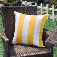Funda de cojín impermeable colorida para exteriores, funda de almohada moderna y duradera, funda de almohada a rayas, decoración del hogar - details 6
