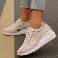 Zapatos deportivos informales para mujer, zapatillas con cordones a la moda, zapatos para mujer - details 6