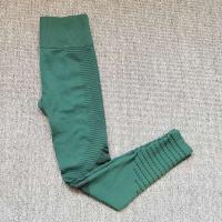 Malla de gimnasio para mujer, calcetines energéticos sin costuras, pantalones deportivos de cintura alta, entrenamiento, correr, ropa deportiva, malla hueca para Yoga - details 6
