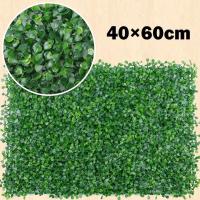 Pared de Planta Artificial de 40x60cm Abeto Foley Alfombra de Césped Panel Verde - details 4