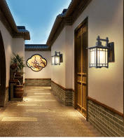 Lámpara de Pared Retro LED Estilo Europeo TOMAXIN 11 Estilos Disponibles Resistente al Agua para Decoración de Jardín Villa Restaurante Balcón Material de Hierro Fundido Color Blanco Cálido Eficiencia de Energía - details 4