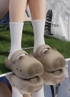 Sandalias de Playa Kapibara con Correa de Cabeza de Dibujos Animados Zapatillas de Baño Antideslizantes para Mujer en Verano - details 7