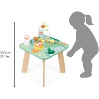 Mesa de Actividades para Niños 7 Actividades para la Primavera Mesa de Madera Multijugador con Tema de Granja Desarrollo de la Motricidad Fina Desde 12 Meses - details 2