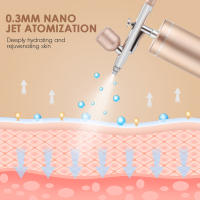 Inyector de Oxígeno Nano Spray para Cuidado de la Piel Facial Herramienta de Belleza Promociona la Absorción Limpia los Poros Apto para Piel Normal - details 3