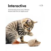 Ratón Móvil Recargable con Sonido Juguete Interactivo para Gatos Ideal para Gatitos - details 6