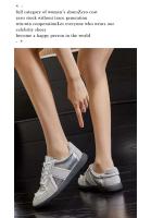Zapatos de lona de corte bajo, zapatos de tenis blancos con cordones - details 3
