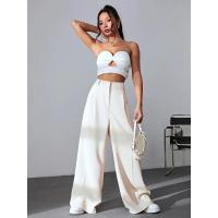 Nuevo vestido clásico para mujer, cómodo, pierna recta, cintura alta, pantalones cálidos sólidos para mujer - details 5