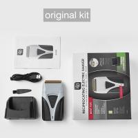 Afeitadora eléctrica profesional para hombre, máquina de afeitar para Barba, cabeza calva, juego recargable de acabado - details 0