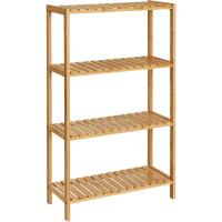 Estantería de Almacenamiento de Bambú de 4 Niveles Zapatero para Plantas, Ideal para Entrada, Baño, Sala de Estar, Balcón, Cocina - details 8