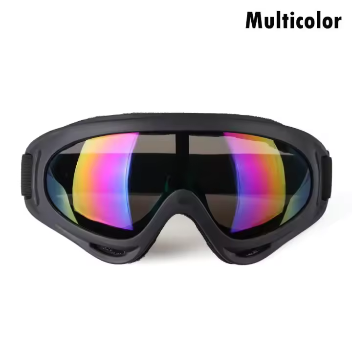 1 unidad de gafas de esquí Unisex, gafas de invierno a prueba de viento, gafas de esquí a prueba de polvo, gafas de sol para deportes al aire libre, gafas con montura de ciclismo - 1