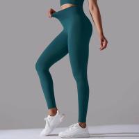 Pantalones de yoga sin costuras para mujer, ropa deportiva Fiess, leggings de cintura alta, pantalones de ejercicio para correr, 11 colores - details 3