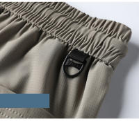 Pantalones Casuales para Hombres CHAIFENKO Cómodos, Transpirables, Secado Rápido, Longitud Completa, Abrigo de Nylon, Estilo Básico - details 9