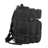 Bolsa de montañismo 25L 45L Mochila táctica negra para acampar Senderismo Deportes militares al aire libre con correa estable y capacidad de 20-50 litros de nailon - details 4