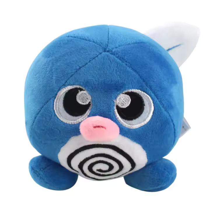 Kawaii Poliwag Poliwhirl Politoed Anime Plush PP Cotton Stuffed Animals Doll, Hobby Collection Toys, regalo de Navidad - 1