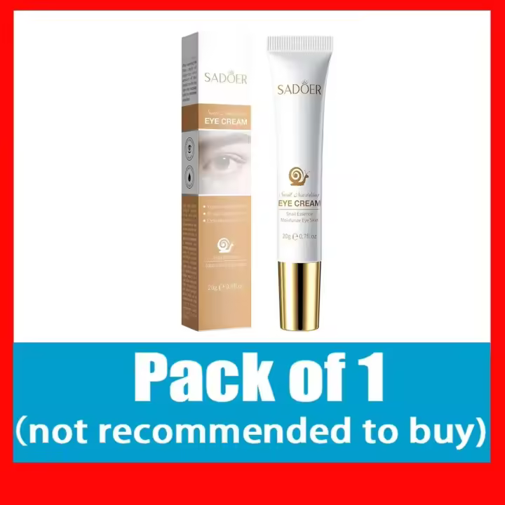 Crema para ojos instantánea para antienvejecimiento, bolsas para ojeras, hinchazón, gran piel debajo de los ojos, estiramiento facial, tratamiento de elevación de ojos, cuidado - 1