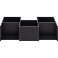 Estantería decorativa/estantes flotantes/Estantería de madera/Estantería con 4 estantes, oficina,modular, sala de estar, biblioteca - Display Shelf SRK-W3 - Marrón ceniza - details 27