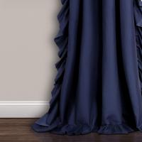 Cortinas de Estilo Princesa Nórdica con Flecos Decorativas en Color Sólido para Sala de Estar Dormitorio Material de Poliéster 100% Tema Romántico Cortinas Lavables de Largo 260cm y Más - details 35