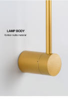 Lámpara Led de pared para el hogar, luz larga moderna para dormitorio, sala de estar, montada en superficie, Fondo de sofá, candelabro de pared, accesorio de iluminación - details 4
