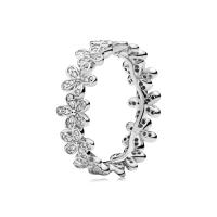 Caliente 100% libélula Margarita hoja Rosa moda circón ajuste Pandora anillo femenino encanto joyería regalo - details 13