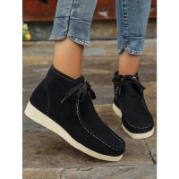 zapatos planos casuales con cordones para mujer - details 5