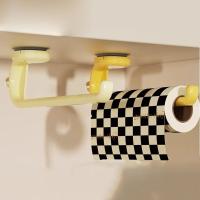 Soporte de papel de cocina con ventosa, toallero montado en la pared sin perforación, dispensador de pañuelos sin perforaciones con adsorción al vacío - details 13