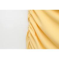 Vestido Casual Vintage para Mujer BUNO Cuello Redondo Amarillo Sólido Moda Primavera-Verano 2025 - details 4