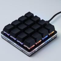Miniteclado ro programable USB RGB, Teclado mecánico personalizado para juegos, Hotswap - details 12