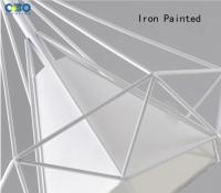 Lámpara colgante Vintage de tela de hierro, pantalla negra para restaurante, casa de té, cadena de hierro para interiores - details 9