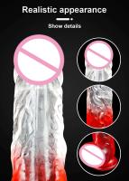 Plug de Anus y Vagina de Gelatina Suave Transparente Juguete Sexual Realista de 4 Tamaños para Mujeres Hombres Salud Sensual - details 3
