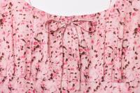 Vestido corto casual francés con cintura entallada para mujer, estilo nuevo - details 4