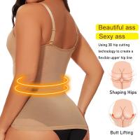 MISSMOLY, sujetador incorporado para mujer, camisola moldeadora, Control de barriga, moldeador de cuerpo, ropa interior adelgazante, corsé de compresión, corpiño, camisetas sin mangas - details 5