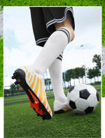 Zapatos de fútbol de marca para hombre, botines de fútbol para exteriores para niños, zapatillas de entrenamiento antideslizantes transpirables, zapatillas de fútbol sala para césped - details 4