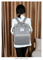 Gran capacidad, multifunción, conveniente cuna plegable, bolso de mamá, mochila de alta gama. - details 15