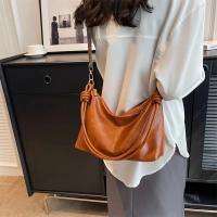 Bolso de Hombro de PU para Mujer Bolso Cruzado de Moda con Correa Ancha Bolso Commuter Casual - details 38