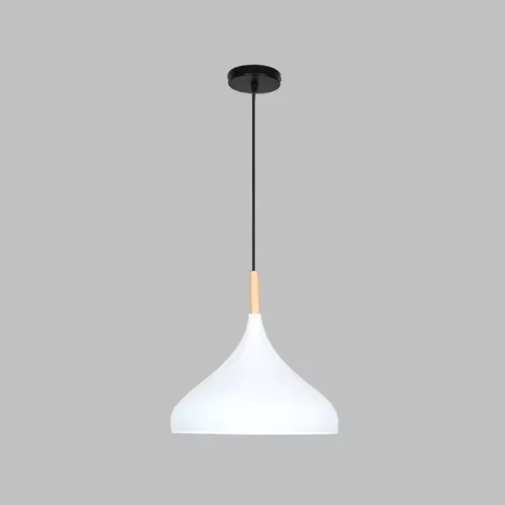 Accesorios de iluminación colgantes de granja con diseños artesanales de madera para mesa de Isla de comedor - 1