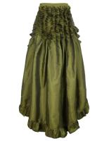 Vestido de fiesta punk gótico para mujer, peplum victoriano, vestido pirata, talla grande - details 4