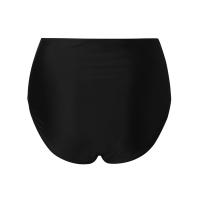 Bikini De Verano Para Mujer Con Cintura Alta Y Pliegues Sexy Shorts De Playa Bañador Elegante Y Moderno Estilo Joven Sin Aros - details 4