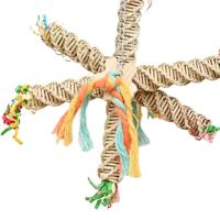 Juguete de masticar de pie para mascotas, juguetes colgantes para pájaros, suministros para periquitos, pinzones - details 3