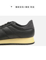 Zapatos deportivos nuevos de gama alta, zapatos de tablero de tendencia de aumento de piel de vaca para hombres - details 11