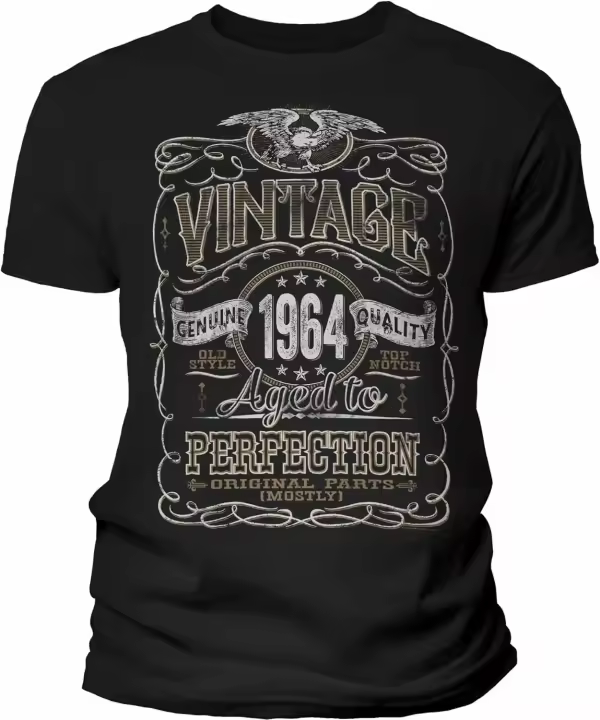Camisa de 60 cumpleaños para hombre, Vintage, 1964 años a la perfección, regalo de 60 cumpleaños - 1