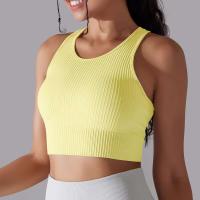 Hamidou-Sujetador deportivo para mujer, ropa interior de gimnasio, hilo Sexy, informal, a rayas, sin costuras, Top ajustado para gimnasio - details 19
